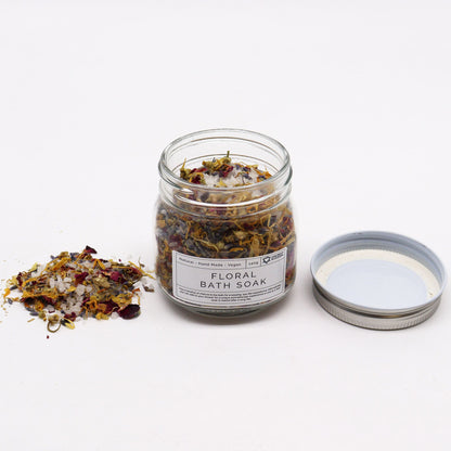 Virágos fürdősó – Természetes – 140 g
