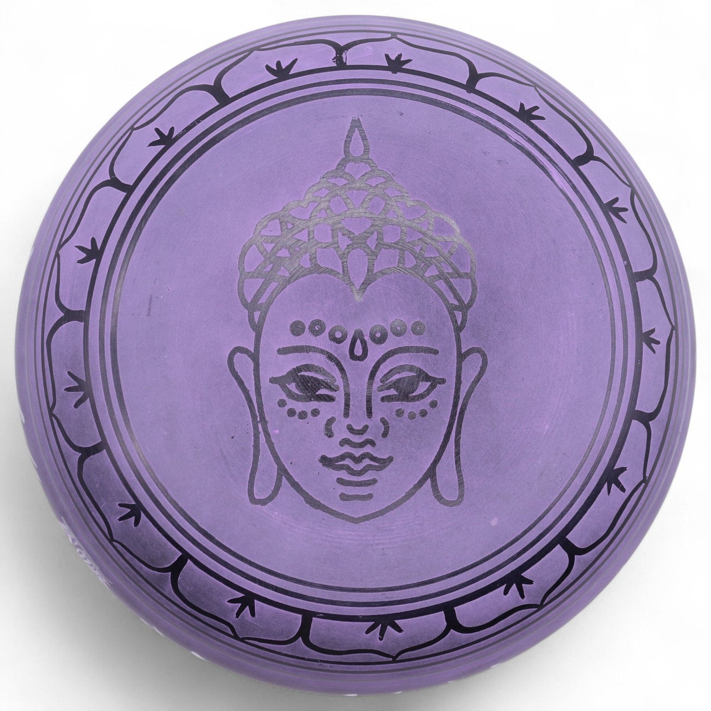 Extra hangos gomba hangtál – 23 × 10,5 cm 1,3 kg – Lila