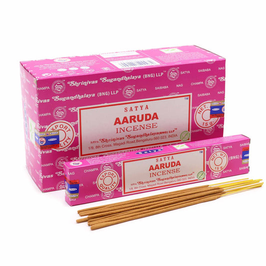 Satya füstölőpálcikák 15 g – Aaruda