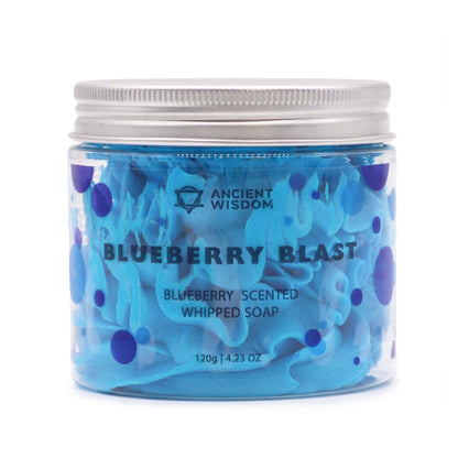 Áfonyás habos krémszappan – 120 g