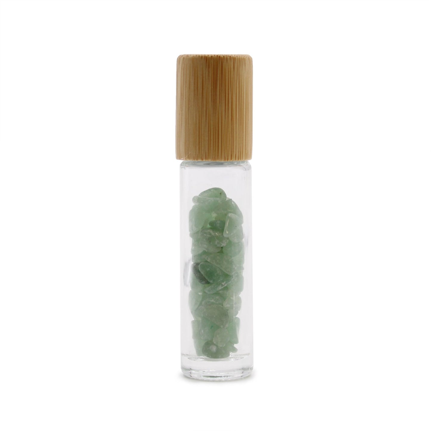 Roll-on üvegcse 5 ml – Aventurin, bambusz kupak