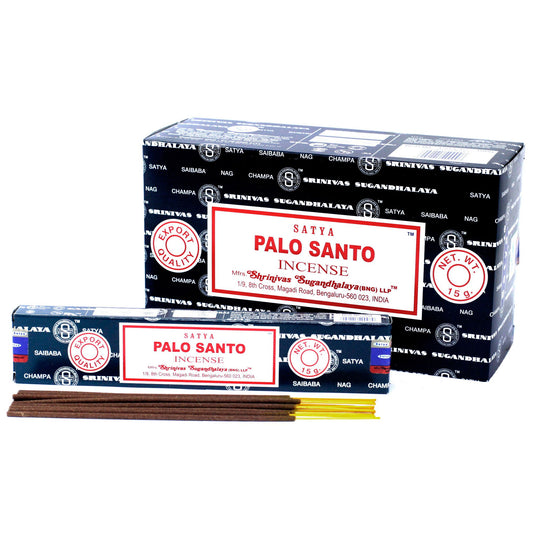 Satya füstölőpálcikák 15 g – Palo Santo