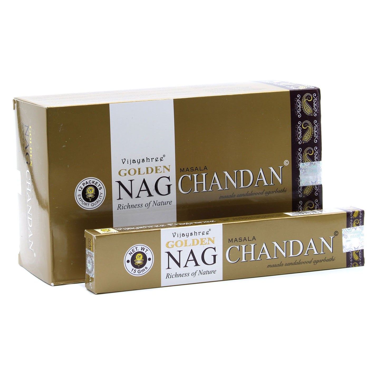 15 g Golden Nag – Chandan