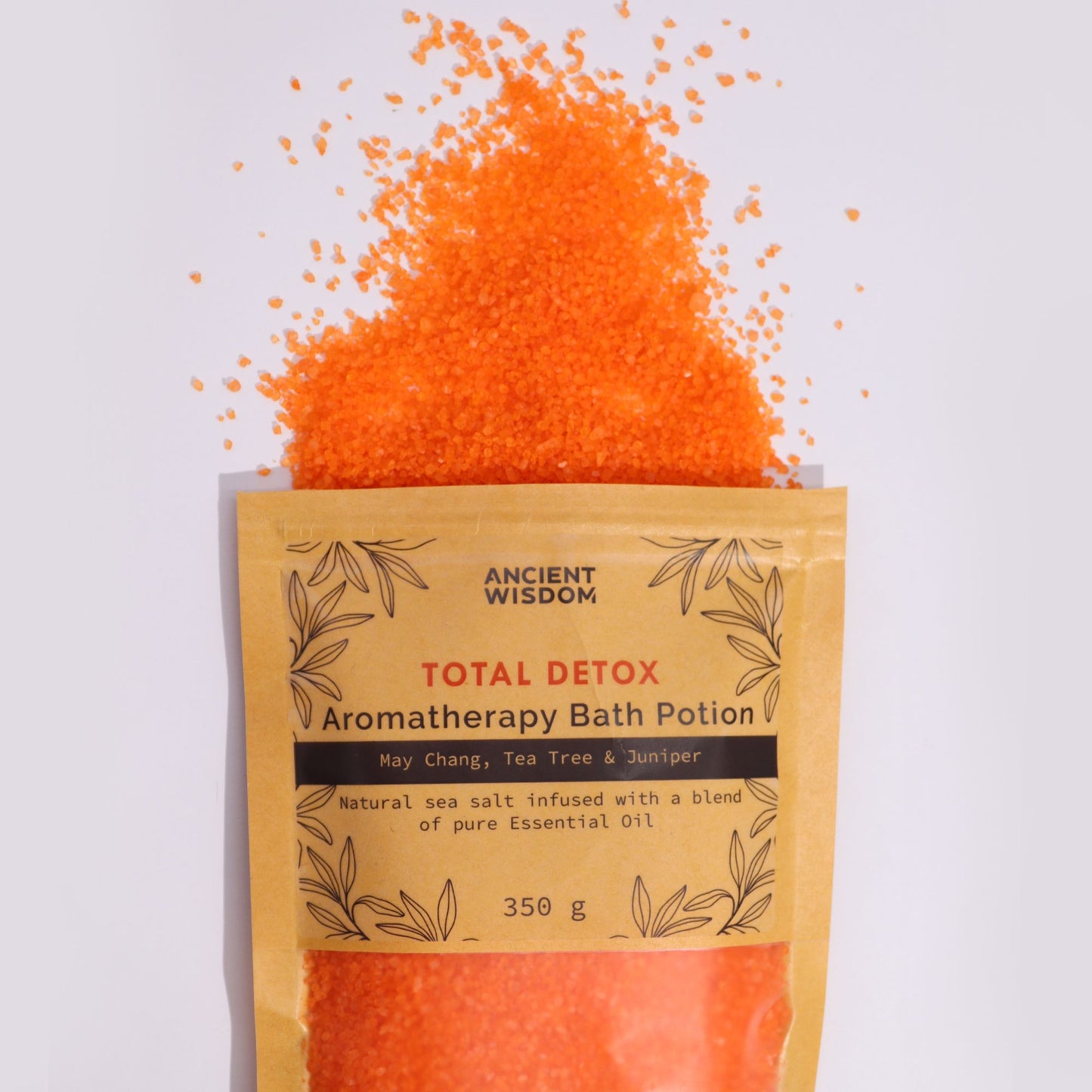 Aromaterápiás fürdőelixír kraft tasakban 350 g – Total Detox