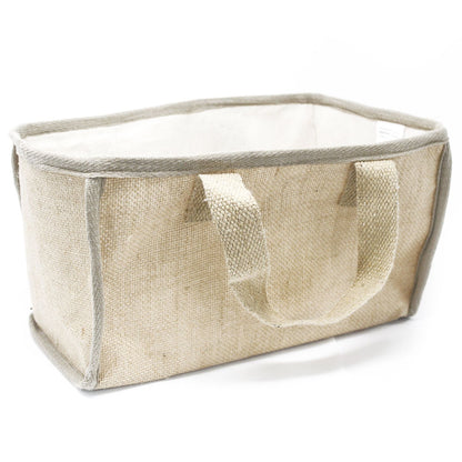 Nagyméretű bevásárlókosár – 33 × 18 × 20 cm – natúr