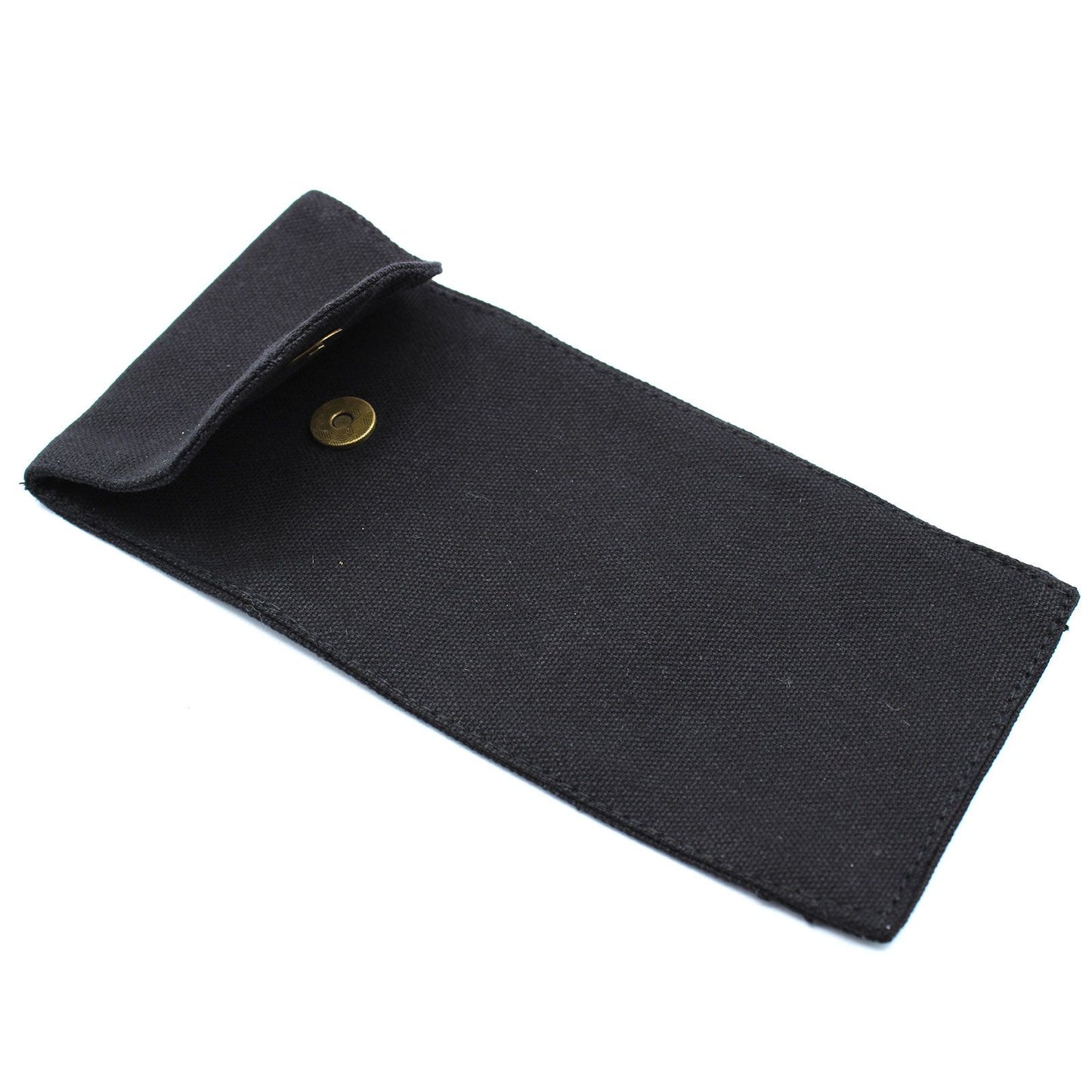 Pamut tasak drágakő arcrollerekhez 10 oz – Fekete 9 × 19 cm