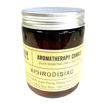 Aromaterápiás szójaviasz gyertya 200 g – Afrodiziákum