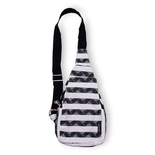 Crossbody jacquard táska – Atlas Nomad