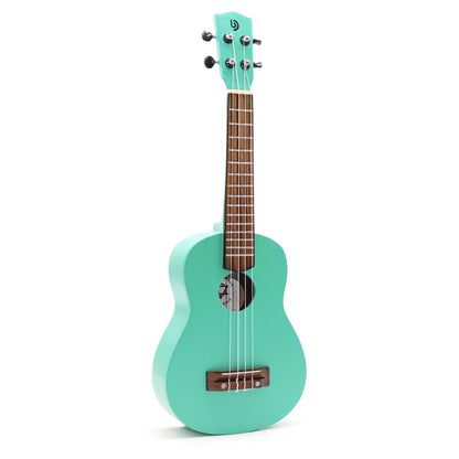 Kézműves ukulele – türkiz kivitel (4 húros)