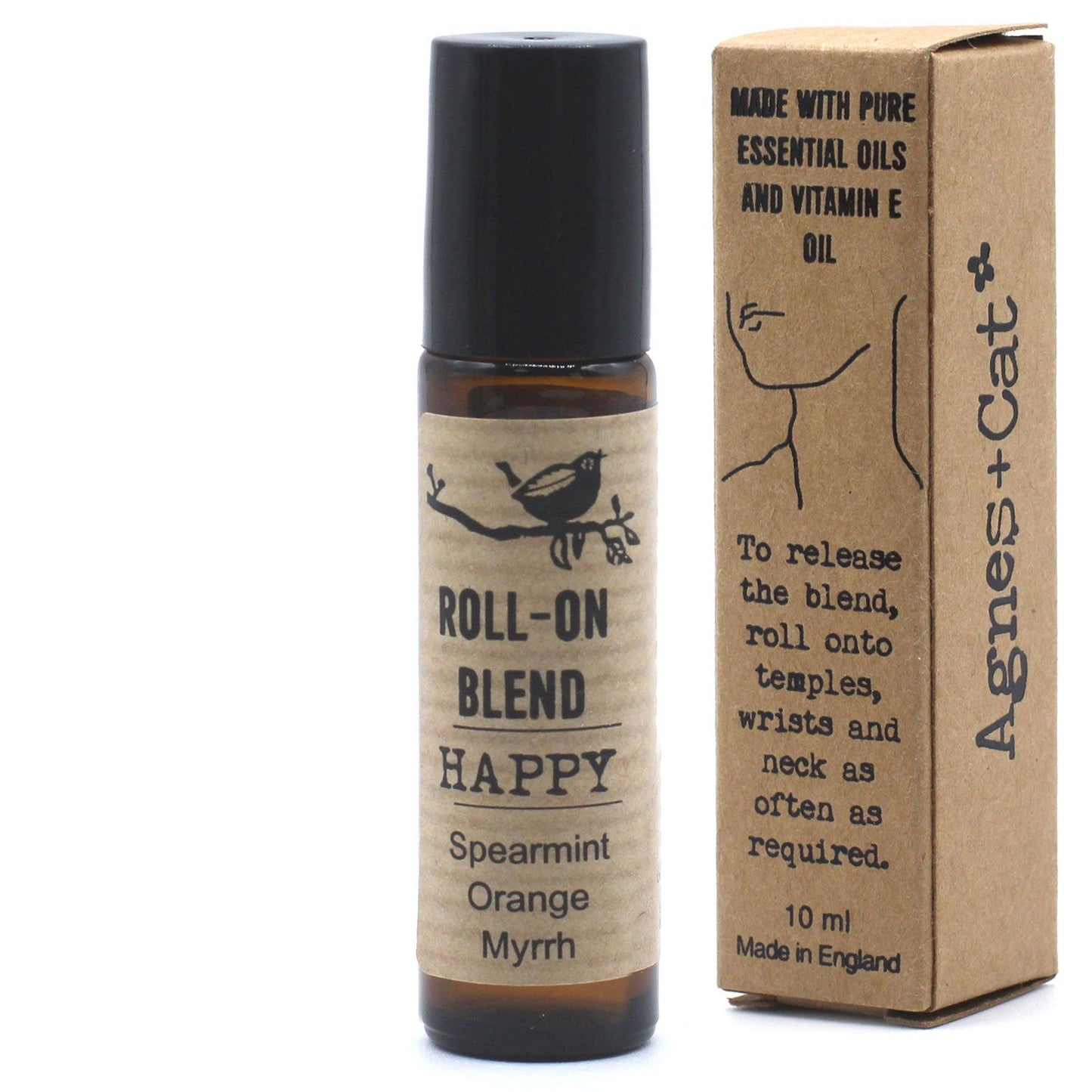 10 ml-es Golyós Illóolaj Keverék – HAPPY