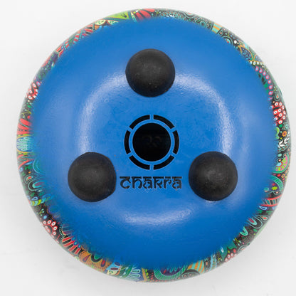 Acélnyelv dob – Mandala – 14 × 7 cm
