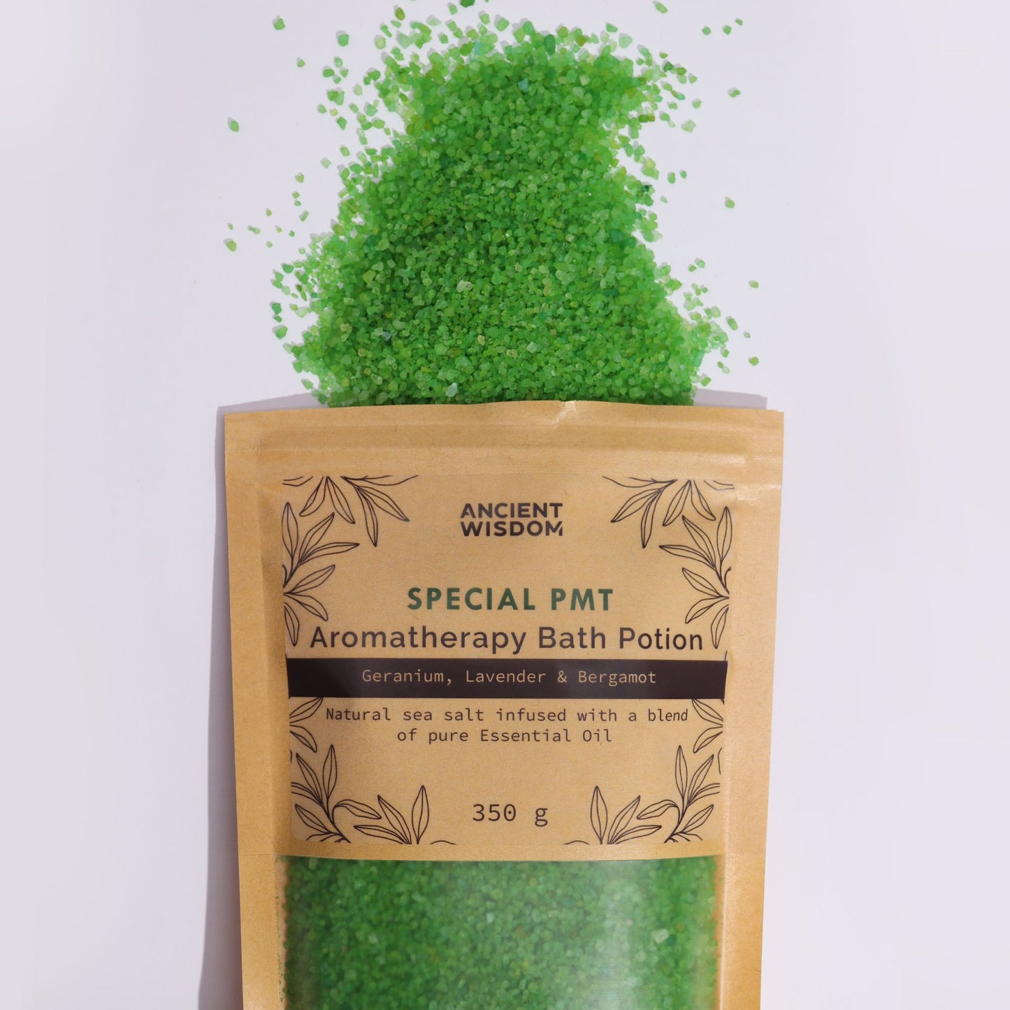 Aromaterápiás fürdőelixír Kraft tasakban 350 g – PMT