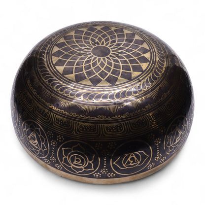 Hatalmas gravírozott vibrációs állótál – 50 × 20 cm – 10,7 kg