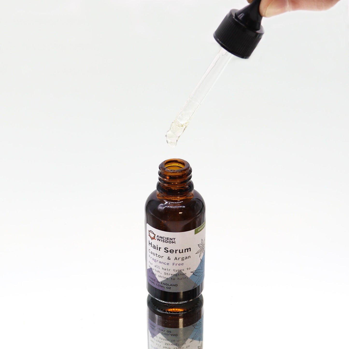 Bio hajszérum 30 ml – Illatmentes