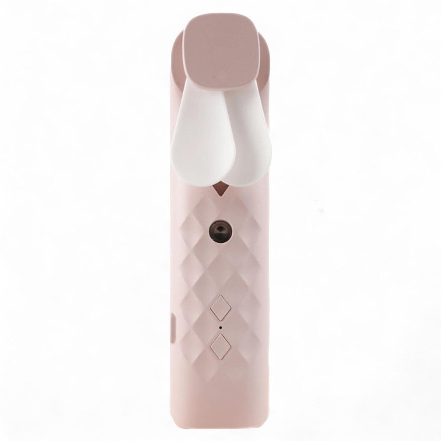 Rózsaszín Mini Párásító Ventilátor – USB töltés