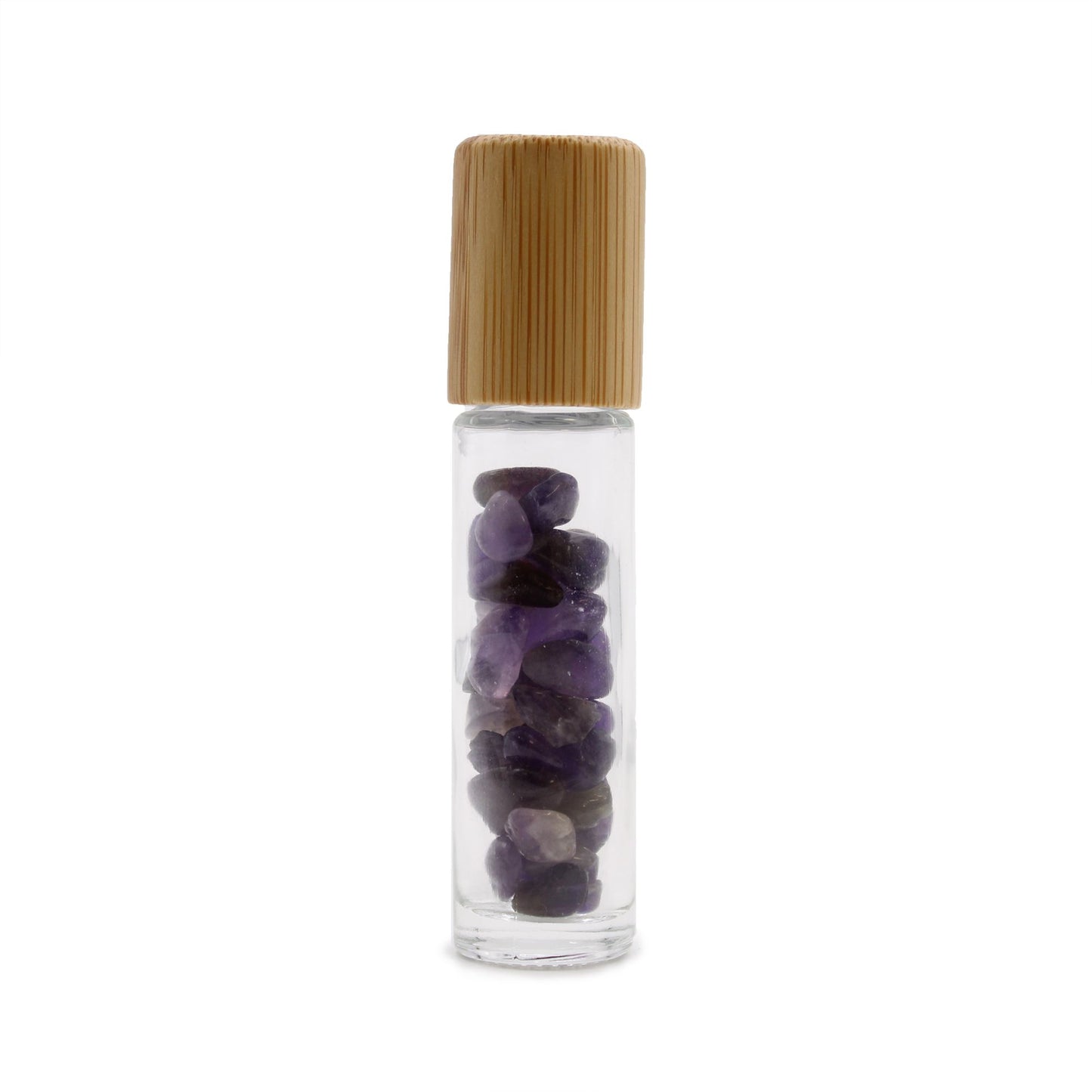 Roll-on üvegcse 5 ml – ametiszt, bambusz kupak