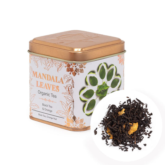 Bio fekete tea – narancs, 50 g