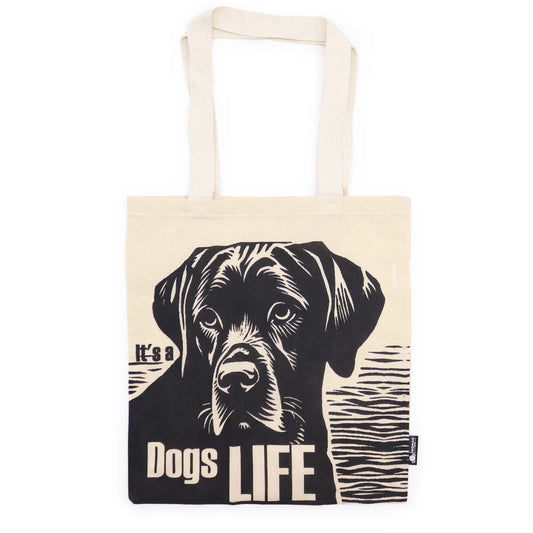 Ikonikus táska – Dog's Life – (40 × 36 cm)