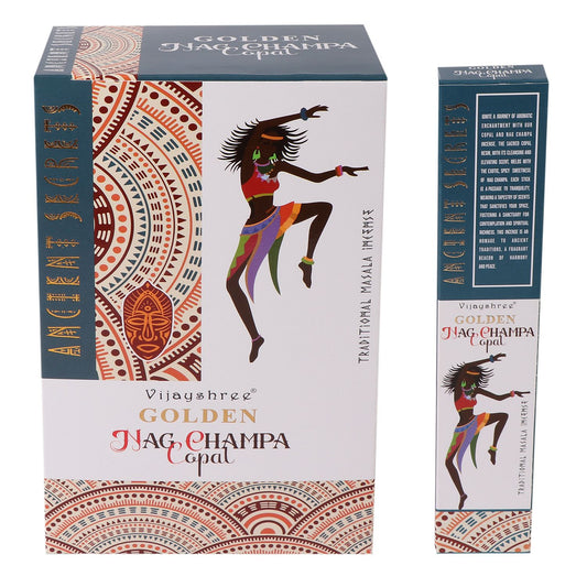 15 g Golden copal – Nag champa