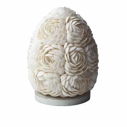 Bohém Kagylólámpa – Ovális Rózsaszín – 15 cm