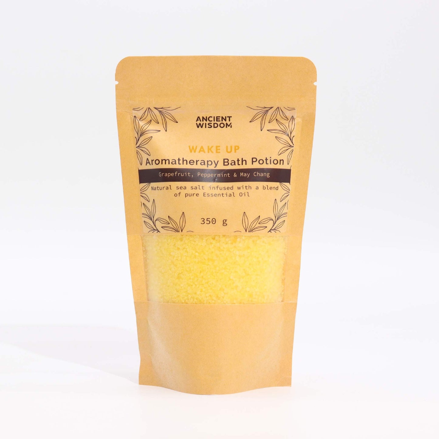 Aromaterápiás fürdőelixír nátronpapír tasakban 350 g – Ébredés