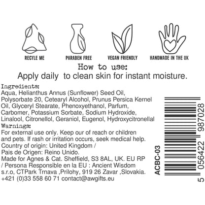 Kéz- és testápoló krém – japán virágzás – 300 ml