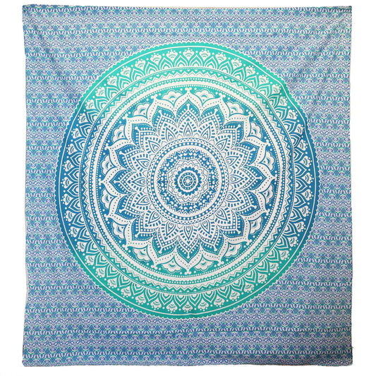Ágytakaró / Falidísz – Umrao Mandala – Zöld