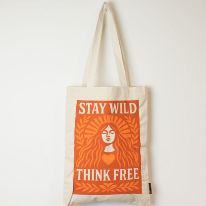 Toni táska – Stay wild (41 × 31 cm) – 10 oz