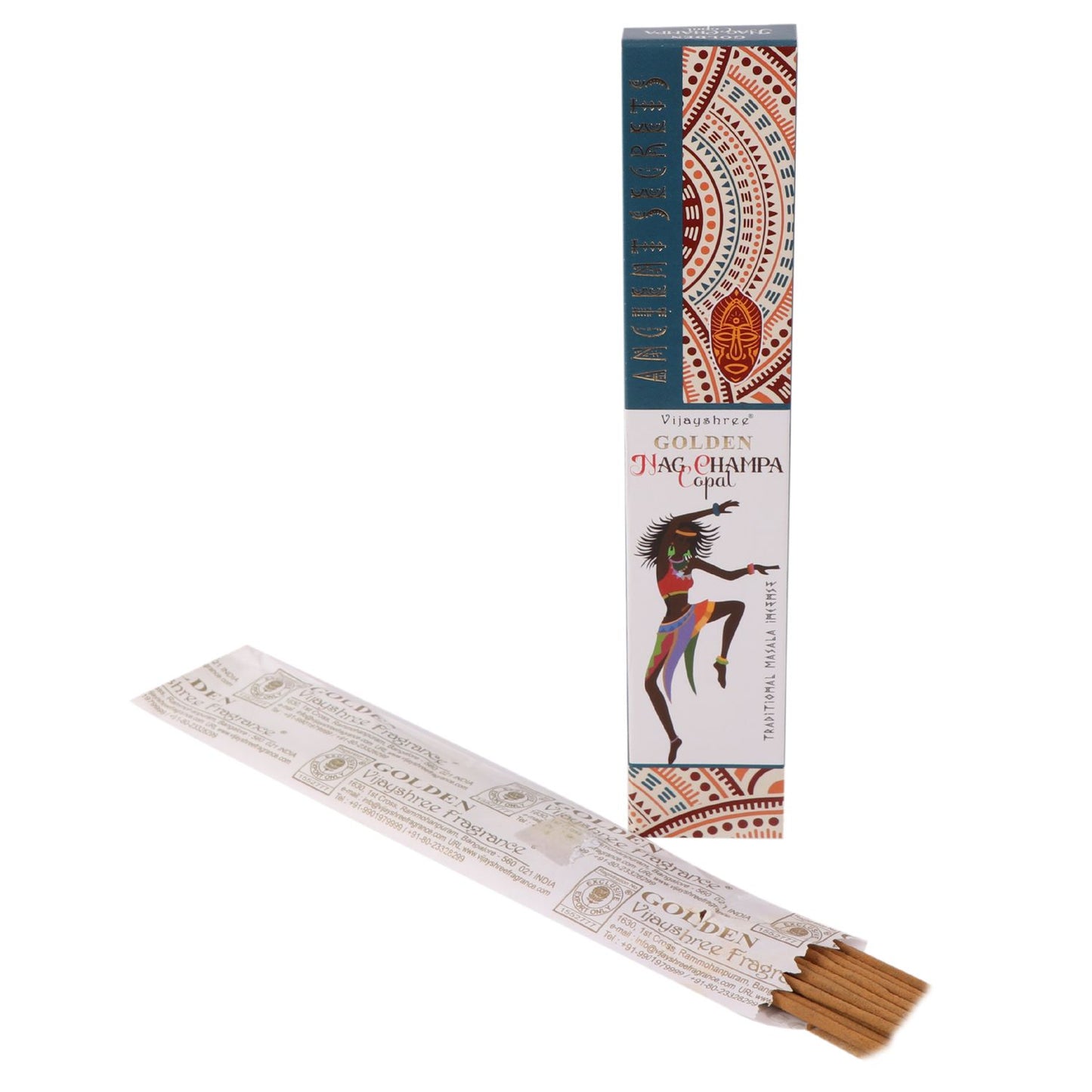 15 g Golden copal – Nag champa