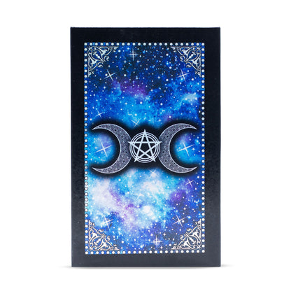 Kék tarot kártya szett – könyvvel