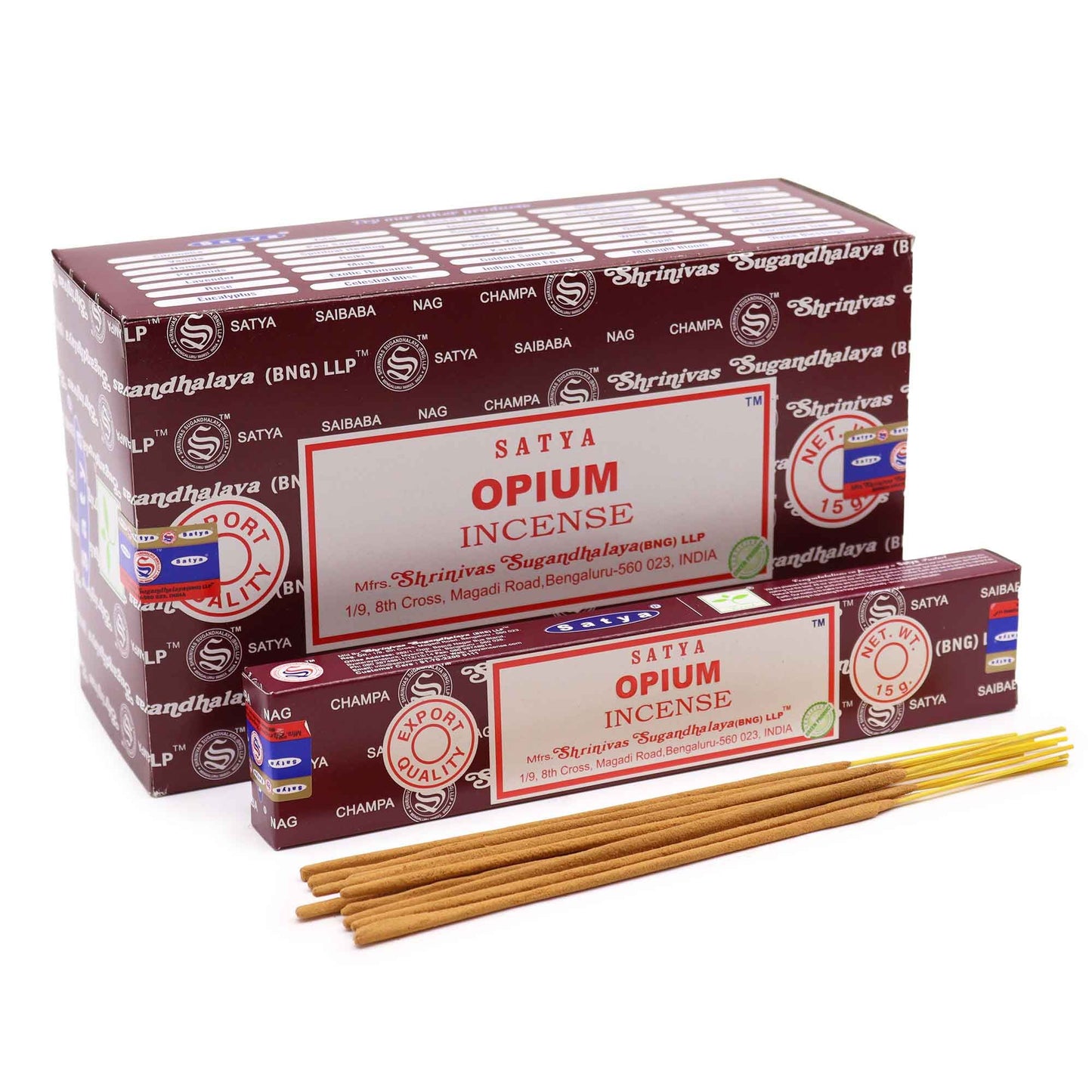 Satya füstölőpálcika 15 g – Ópium