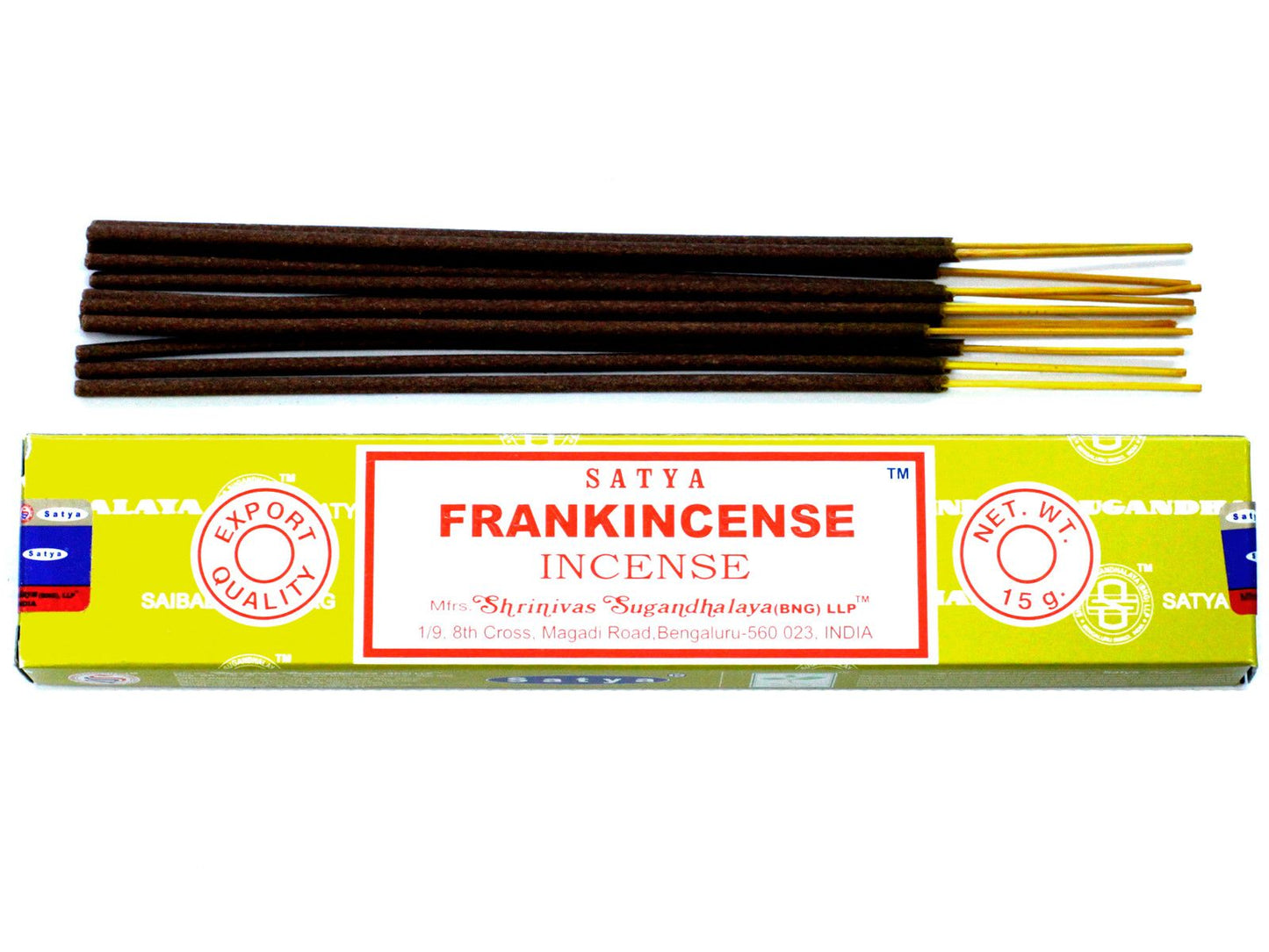 Satya füstölőpálcikák 15 g – Tömjén