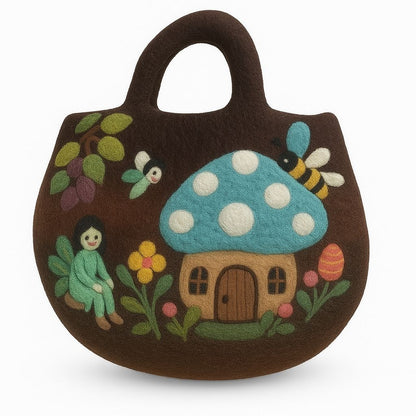 Tündérkert Filc táska – 35 × 27 cm